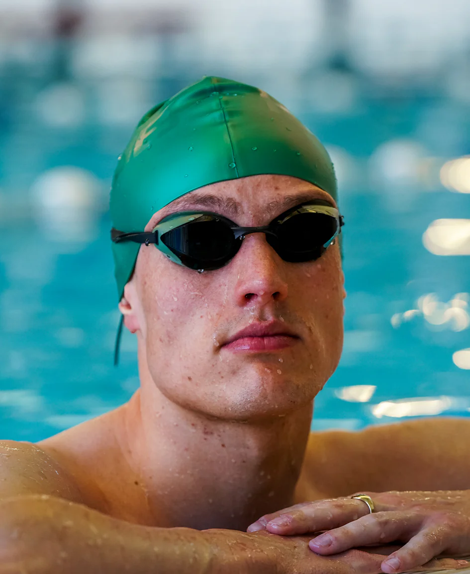 HUUB ujumismüts at sport roheline