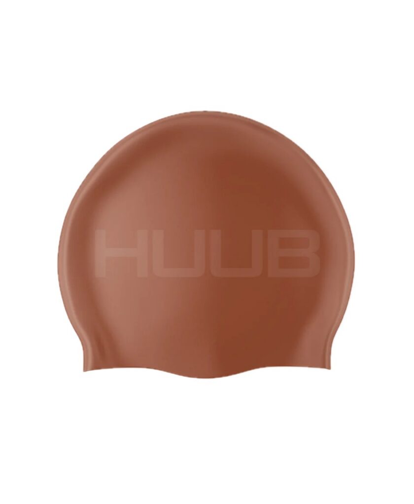 HUUB ujumismüts silikoonist at sport pruun