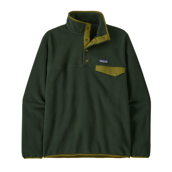 PATAGONIA fliis LW SYNCH SNAP-T P:O at sport roheline