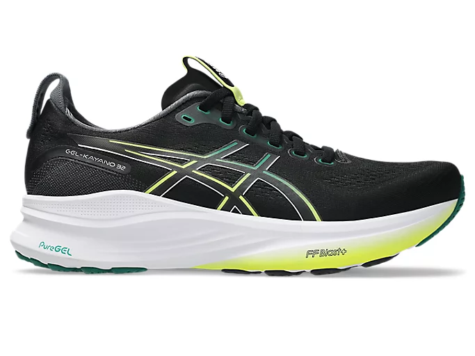 ASICS jooksujalats GEL-KAYANO 32 at sport must kollane