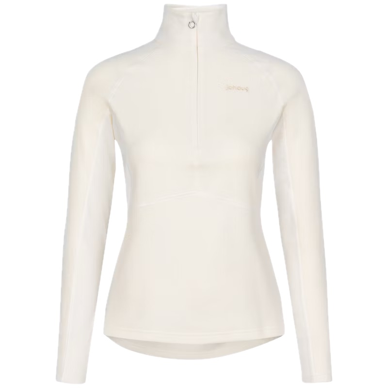 JOHAUG vahekiht FUSION FLEECE HALF ZIP at sport valge
