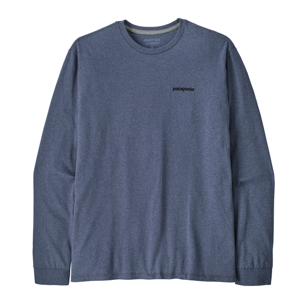 PATAGONIA meeste pusa L/S P-6 LOGO RESPONSIBLI-TEE at sport sinine