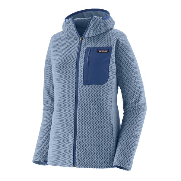 PATAGONIA vahekiht R1 AIR FULL-ZIP HOODY at sport helesinine