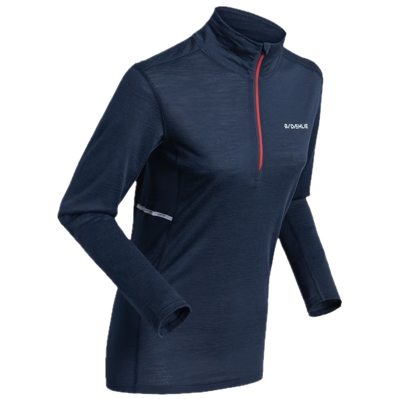 BJORN DAEHLIE pesusärk PERFORMANCE WOOL HALF ZIP at sport naised tumesinine