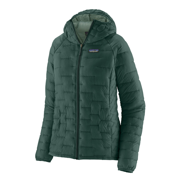 PATAGONIA naiste jope MICRO PUFF HOODY at sport roheline