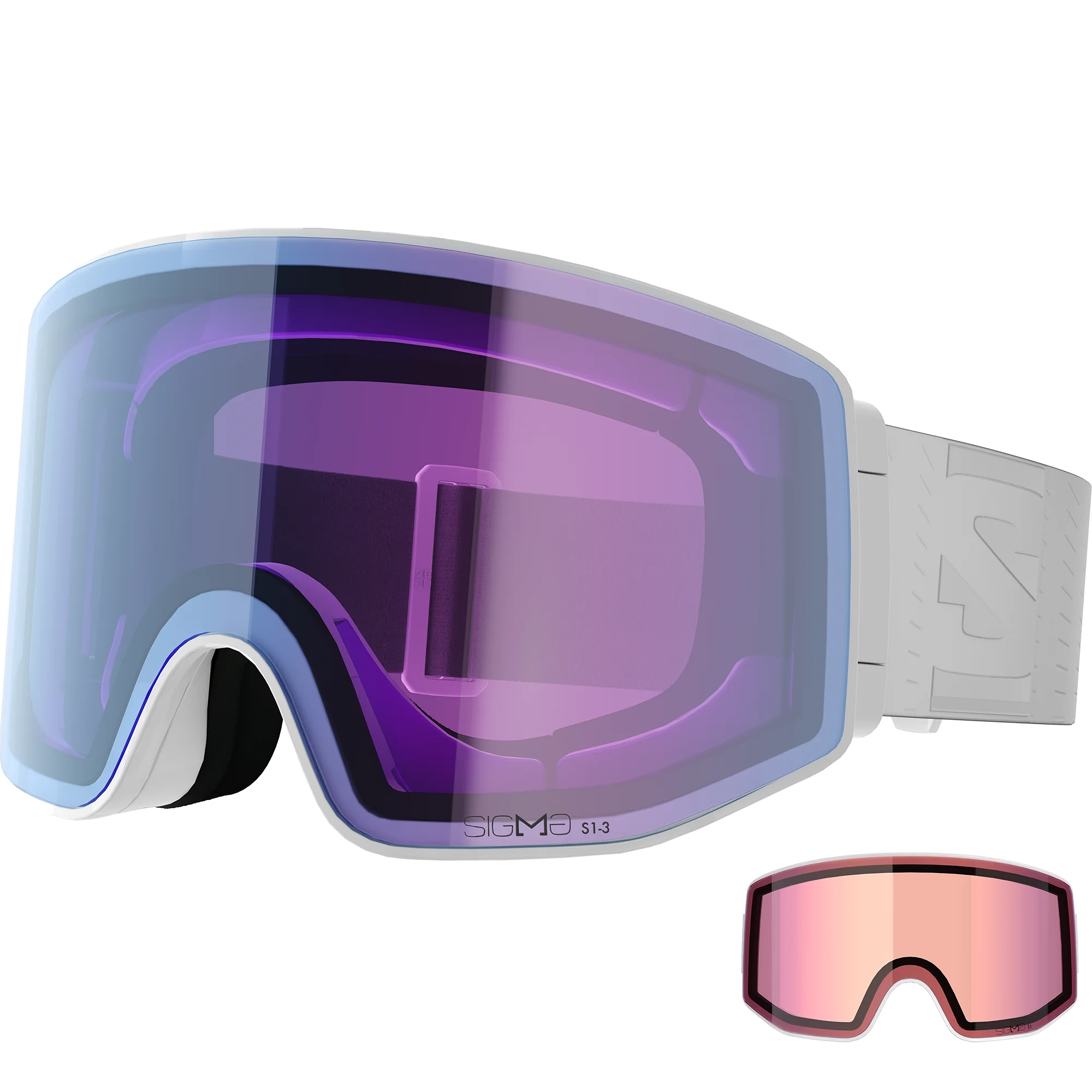 SALOMON mäesuusaprillid SENTRY PRIME SIGMAPHOTO +1LENS at sport valge