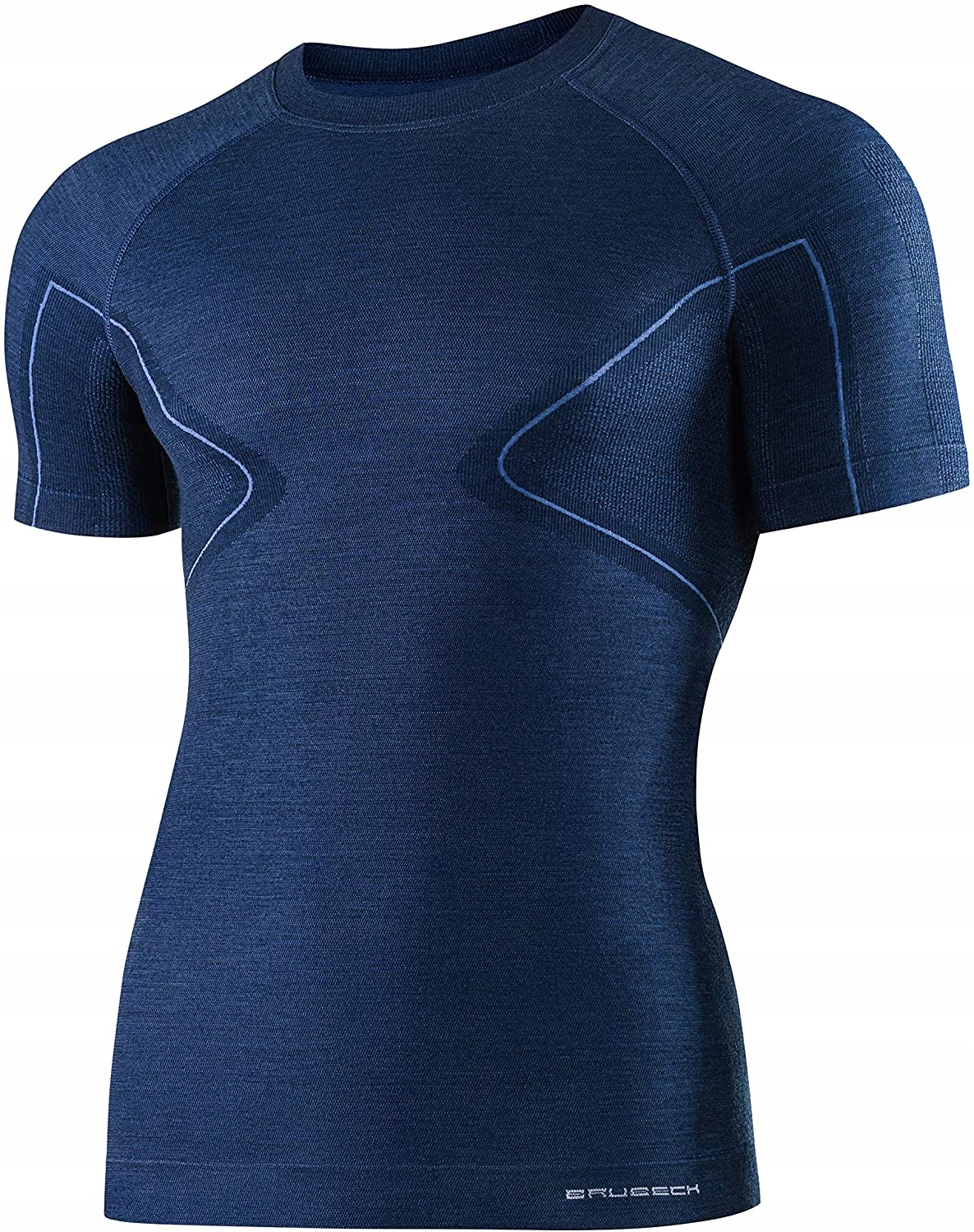 BRUBECK meeste pesusärk ACTIVE WOOL at sport sinine