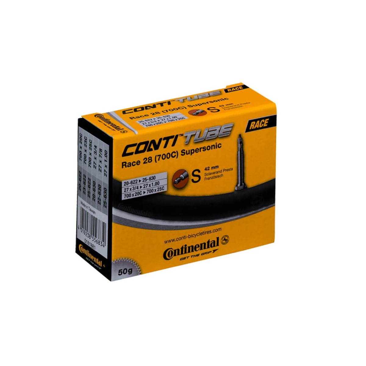 CONTINENTAL sisekumm race 28 42mm 700x20-25 SUPERSONIC