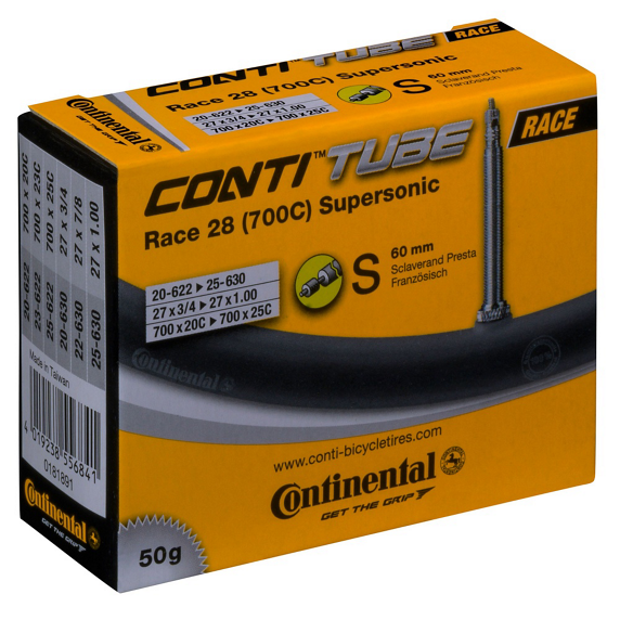 CONTINENTAL sisekumm race 28 60mm 700x20-25 SUPERSONIC at sport