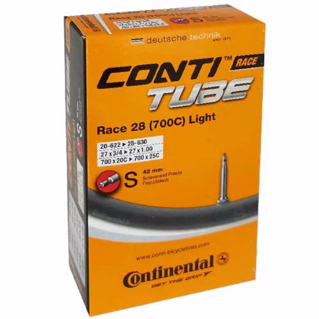 CONTINENTAL sisekumm race light 28 42mm 700x20-25 at sport