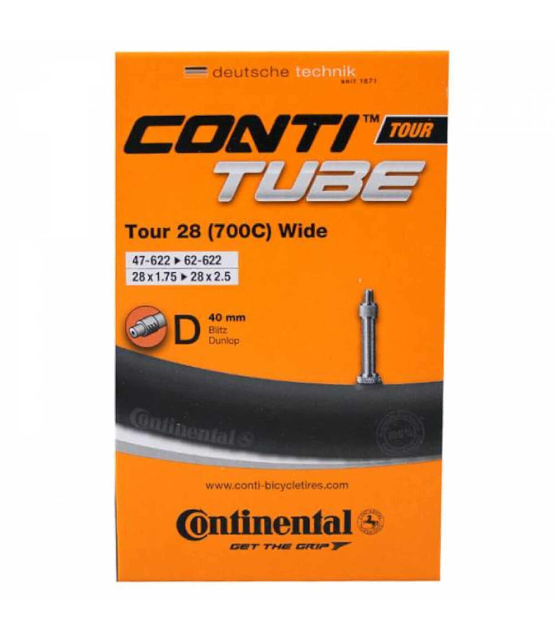 CONTINENTAL sisekumm tour 28 40mm 700x47-62 at sport