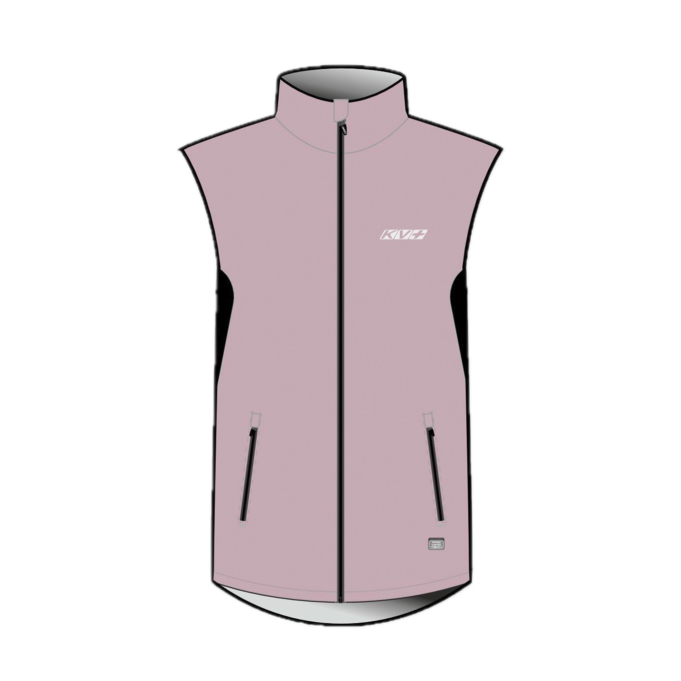 KV+ suusavest LAPLAND WARM KID at sport roosa