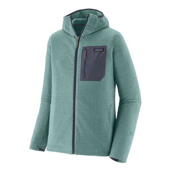 PATAGONIA vahekiht R1 AIR FULL-ZIP HOODY at sport mint