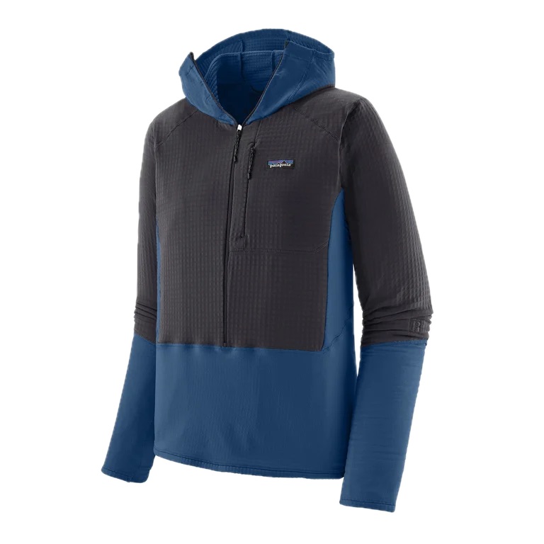 PATAGONIA vahekiht R1 P:O HOODY at sport tumesinine