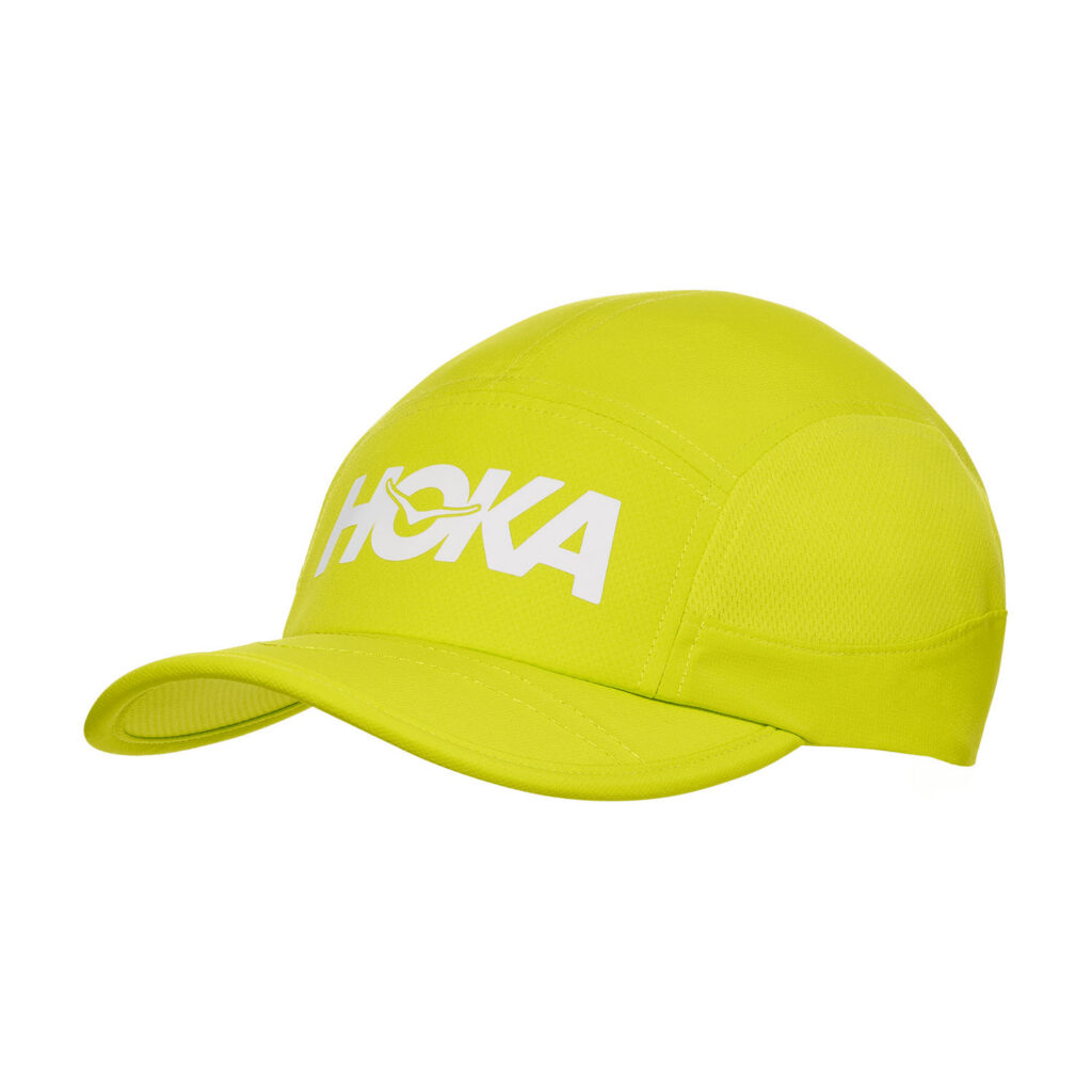 HOKA jooksumüts RUN HAT at sport kollane