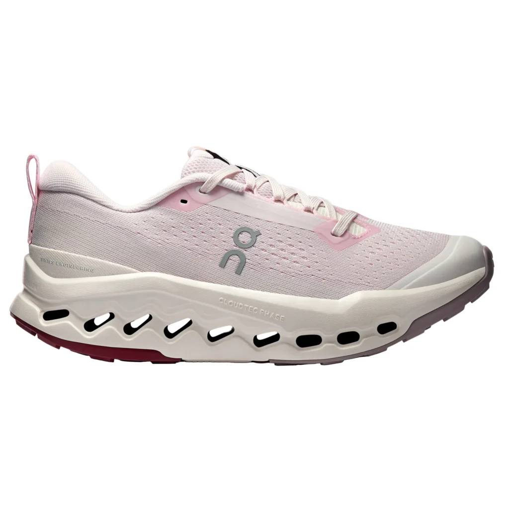 ON Running jooksujalats CLOUDSURFER TRAIL 2 at sport valge roosa