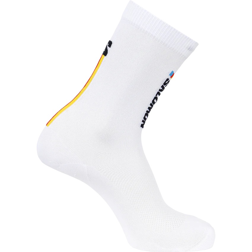 SALOMON sokid PULSE RACE FLAG at sport valge