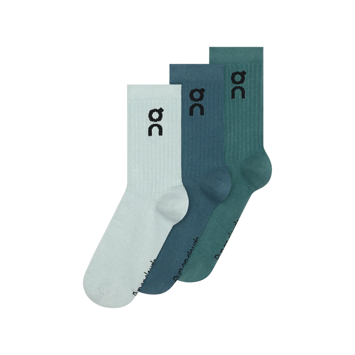 ON-RUNNING LOGO SOCK HIGH 3P vabaajasokid at sport